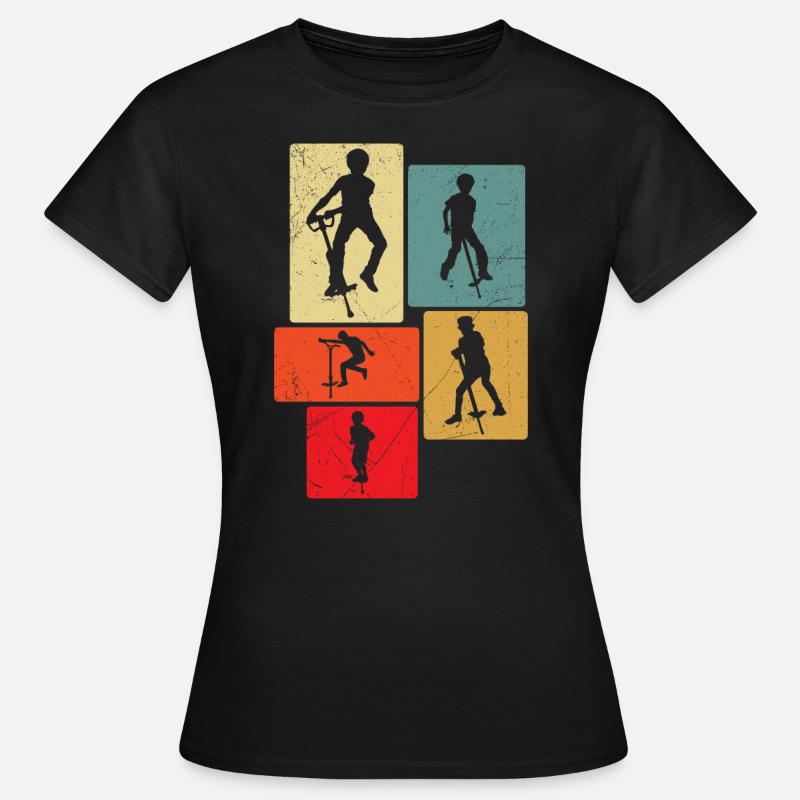 Pogo-stick: Never call it just a - Women's T-Shirt - black