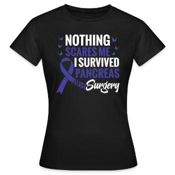 Nichts Angst, Ich Habe Eine - Frauen T-Shirt - Schwarz - Vorne - AI Model Female 172 dark (172cm)