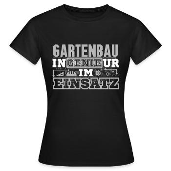 Gartenbau - Genie - Frauen T-Shirt - Schwarz - Vorne - AI Model Female 172 dark (172cm)