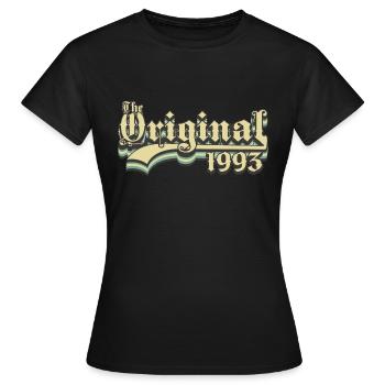 Geboren in 1993 - Frauen T-Shirt - Schwarz - Vorne - AI Model Female 172 dark (172cm)