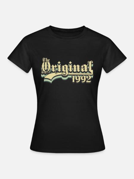 Geboren in 1992 - Frauen T-Shirt - Schwarz