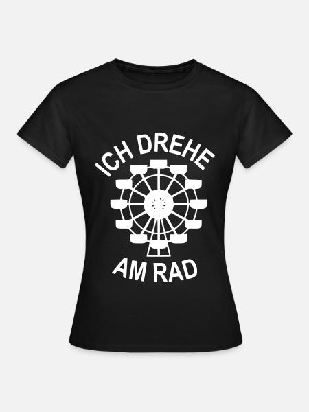 Riesenrad - Frauen T-Shirt - Schwarz