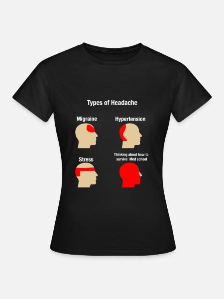 Études de médecine Étudiant en médecine Médecin - T-shirt Femme - noir