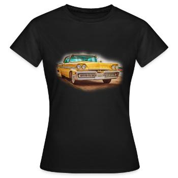 mercure - T-shirt Femme - noir - Devant - AI Model Female 172 dark (172cm)