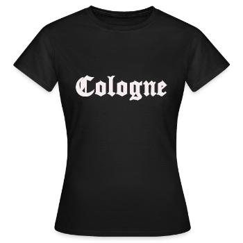 Eau de Cologne - T-shirt Femme - noir - Devant - AI Model Female 172 dark (172cm)
