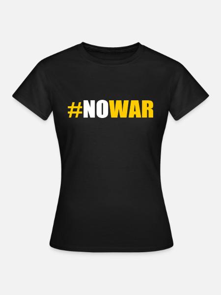 No war - Frauen T-Shirt - Schwarz