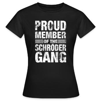 Schröder Stolz Team Cadeau familial - T-shirt Femme - noir - Devant - AI Model Female 172 dark (172cm)