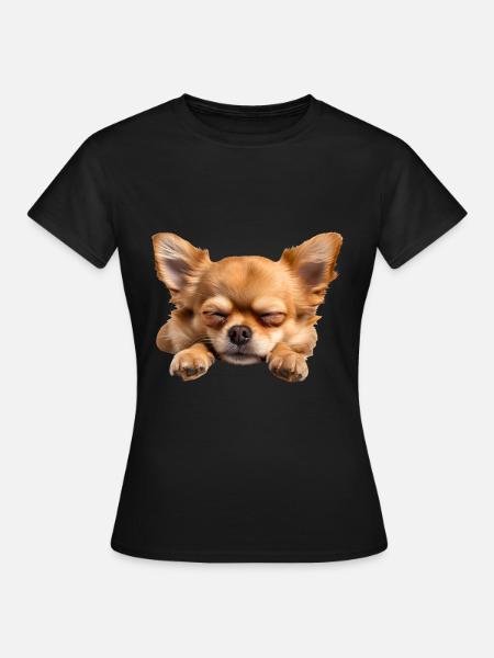 Chihuahua - Frauen T-Shirt - Schwarz