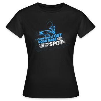 Angel - Frauen T-Shirt - Schwarz - Vorne - AI Model Female 172 dark (172cm)