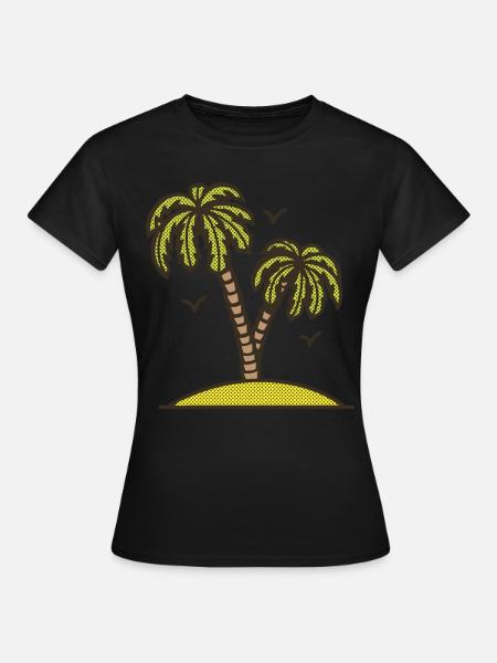 Island - Women's T-Shirt - black