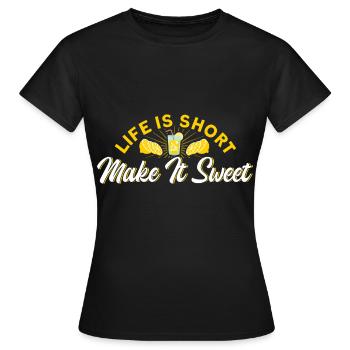 Lemon Juice Lemon Juice Lemonade - Women's T-Shirt - black - Front - AI Model Female 172 dark (172cm)