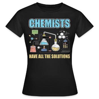 Laboratoire Éprouve - T-shirt Femme - noir - Devant - AI Model Female 172 dark (172cm)