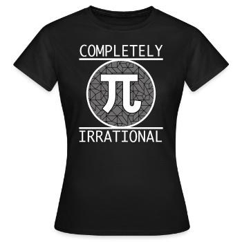 Mathematik Mathe Pi Mathematiker mathematisch - Frauen T-Shirt - Schwarz - Vorne - AI Model Female 172 dark (172cm)