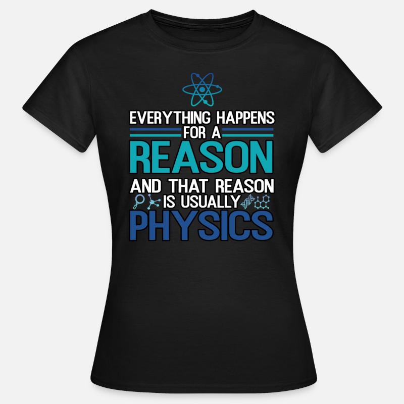 physics - Women's T-Shirt - black