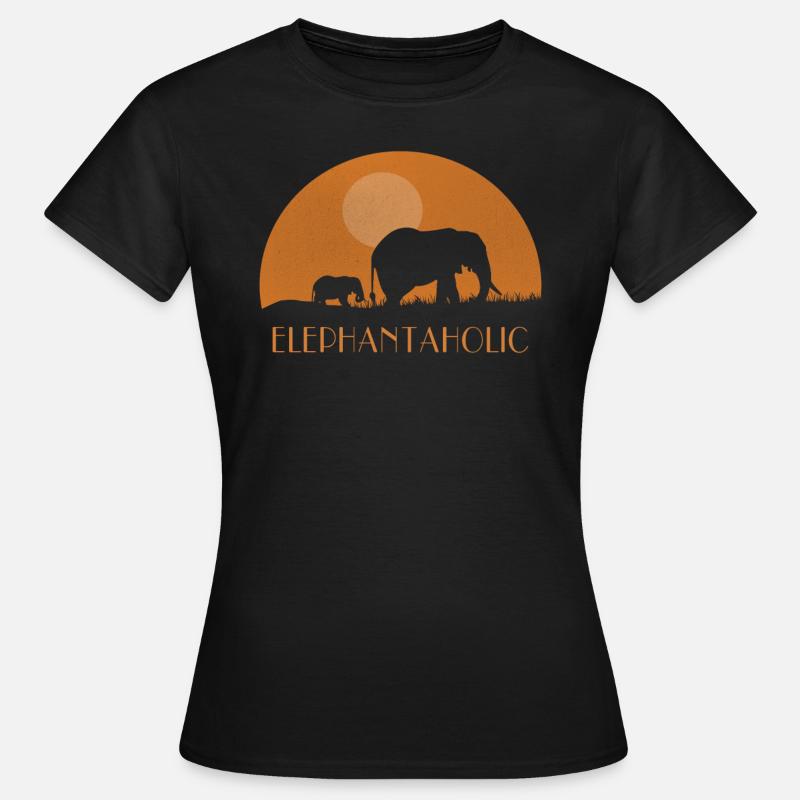 Elephant elephant - Women's T-Shirt - black