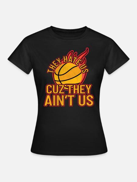 Basketballmannschaft - Frauen T-Shirt - Schwarz