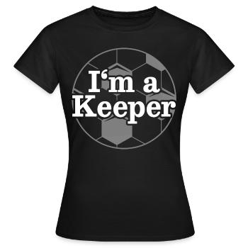 Gardien gardien gardien - T-shirt Femme - noir - Devant - AI Model Female 172 dark (172cm)