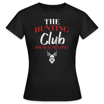 Hunters hunting hunting - Women's T-Shirt - black - Front - AI Model Female 172 dark (172cm)
