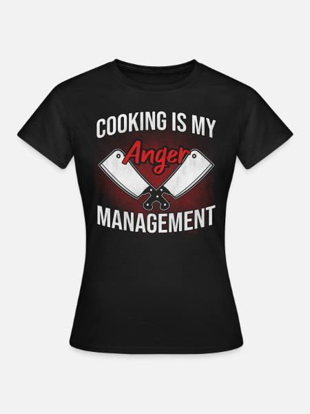 Koch Sternekoch Chefkoch - Frauen T-Shirt - Schwarz