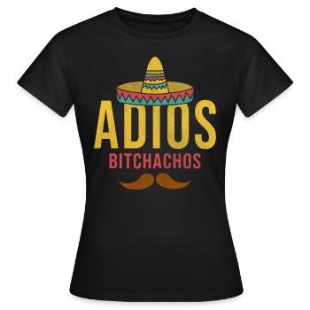 Mexique sombrero - T-shirt Femme - noir - Devant - AI Model Female 172 dark (172cm)