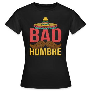 Mexiko - Frauen T-Shirt - Schwarz - Vorne - AI Model Female 172 dark (172cm)