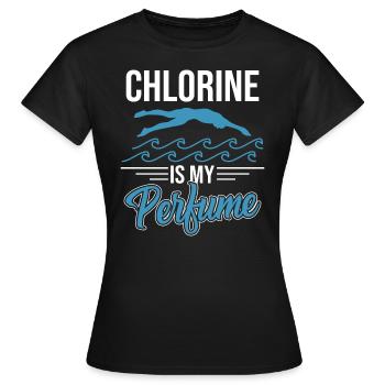 instructeur de natation - T-shirt Femme - noir - Devant - AI Model Female 172 dark (172cm)