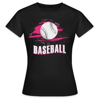 Batte de baseball - T-shirt Femme - noir - Devant - AI Model Female 172 dark (172cm)