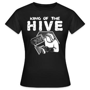 Imker Geschenk Biene Bienchen Honigbiene - Frauen T-Shirt - Schwarz - Vorne - AI Model Female 172 dark (172cm)