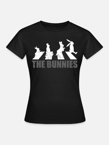 Konijn konijn - Vrouwen T-shirt - zwart