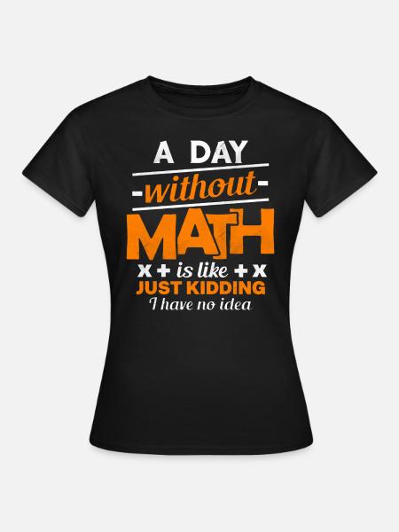 Math Math Math Teacher Teacher - T-shirt Femme - noir