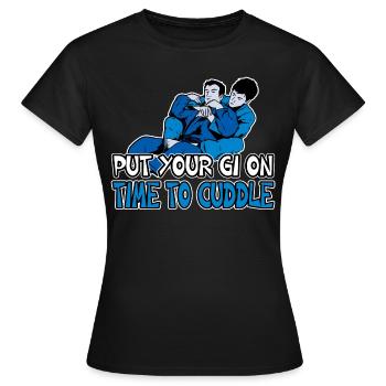 MMA - T-shirt Femme - noir - Devant - AI Model Female 172 dark (172cm)