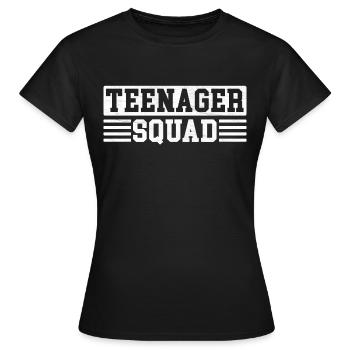 Teenager Teen 13. Geburtstag Geschenk - Frauen T-Shirt - Schwarz - Vorne - AI Model Female 172 dark (172cm)