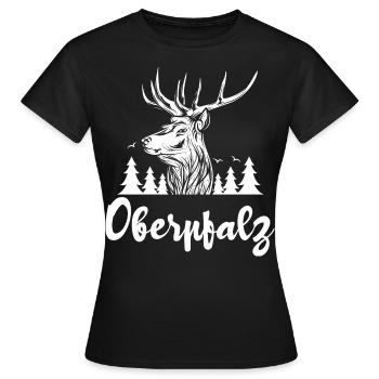 Upper Palatinate - Women's T-Shirt - black - Front - AI Model Female 172 dark (172cm)