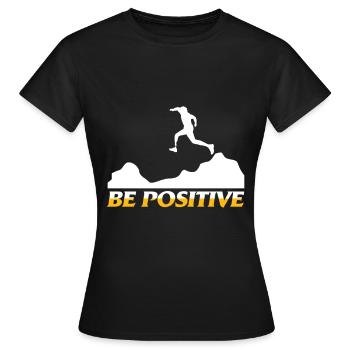 Handicap jambe jambe handicap - T-shirt Femme - noir - Devant - AI Model Female 172 dark (172cm)