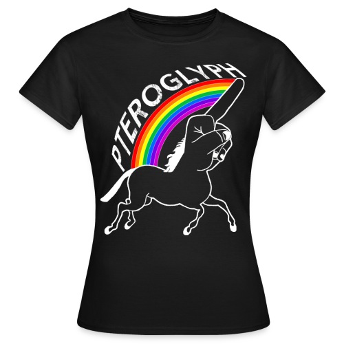 fingerunicorn png - Women's T-Shirt