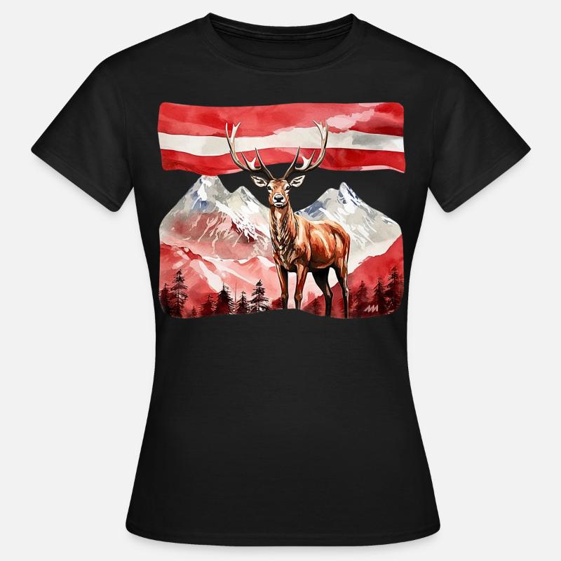 Alexandra Maxa Design AT 3 2 - T-shirt Femme - noir
