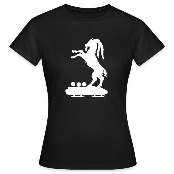 Bock sur Bob - T-shirt Femme - noir - Devant - AI Model Female 172 dark (172cm)