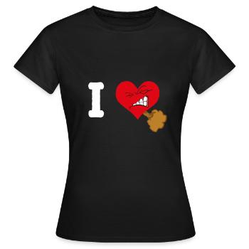 Pupsen Furzen Pups Furz Blähungen Geschenk - Frauen T-Shirt - Schwarz - Vorne - AI Model Female 172 dark (172cm)