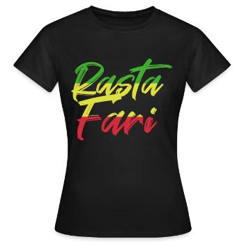 reggae - T-shirt Femme - noir - Devant - AI Model Female 172 dark (172cm)