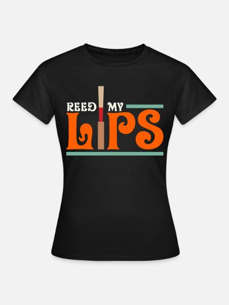Oboe - Frauen T-Shirt - Schwarz