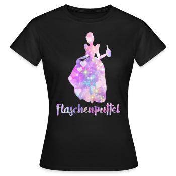 Flaschenputtel Junggesellinnen - Frauen T-Shirt - Schwarz - Vorne - AI Model Female 172 dark (172cm)