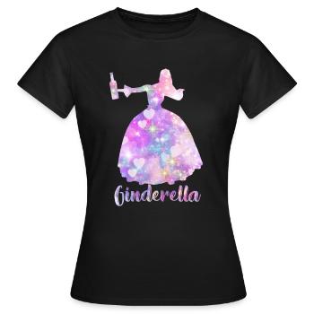 Ginderella Junggesellinnen - Frauen T-Shirt - Schwarz - Vorne - AI Model Female 172 dark (172cm)