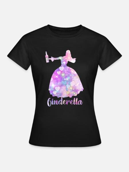 Ginderella Junggesellinnen - Frauen T-Shirt - Schwarz