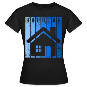 Client Construction Manager - Women's T-Shirt - black - Front - AI Model Female 172 dark (172cm)