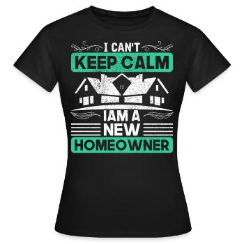 Cadeau de constructeur de constructeur de maison - T-shirt Femme - noir - Devant - AI Model Female 172 dark (172cm)