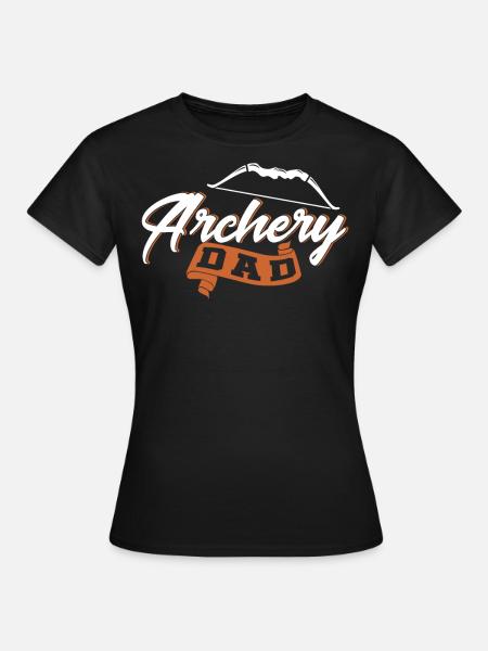 Archers sport Archer Tir à l’arc - T-shirt Femme - noir