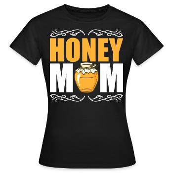 Production Honey Honey Honey Honey pot - Women's T-Shirt - black - Front - AI Model Female 172 dark (172cm)