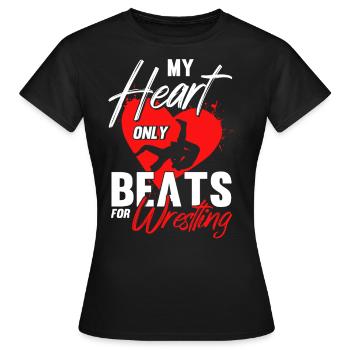 Ringen Trainer Ringer Ringen Geschenk - Frauen T-Shirt - Schwarz - Vorne - AI Model Female 172 dark (172cm)