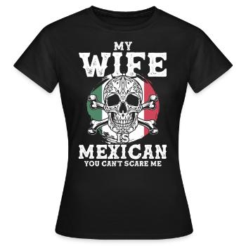 Fier mexicain Drapeau mexicain mexicain - T-shirt Femme - noir - Devant - AI Model Female 172 dark (172cm)