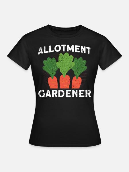 Kleingärtner Gartenarbeit Hobbygärtner Geschenk - Frauen T-Shirt - Schwarz